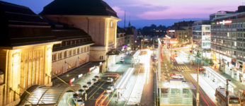 Vue sur la Gare de Lausanne